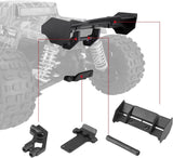HAIBOXING 1/16TH Scale Brushless RC Car Spare Parts Rear Bumper & Wing & Wing Stay for Apply to 16890A(M16062V)