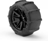 HAIBOXING RC Car Spare Parts Tires,1/16 Brushless Remote Control Trucks Replacement Paddle Tires (Front/Rear) Snowfield sand Apply to 16890A & 16890SA (M16831)