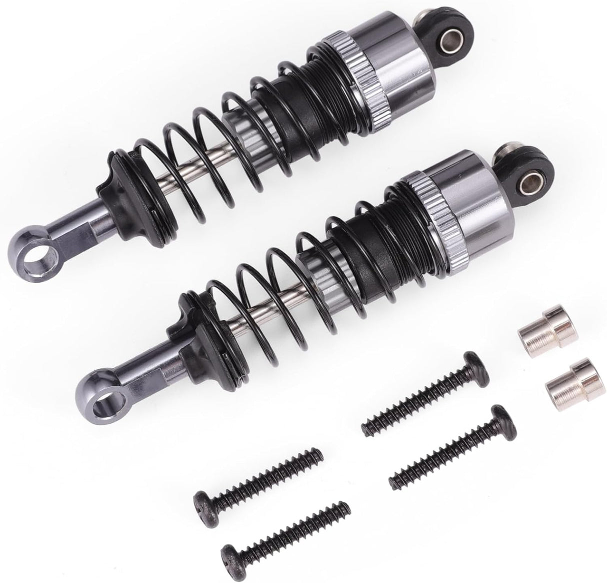 HAIBOXING RC Car Protector 1/12 Scale Accessories Aluminum Capped Oil Rear Shocks Apply to HBX 903& 905 & 12815(90201R)