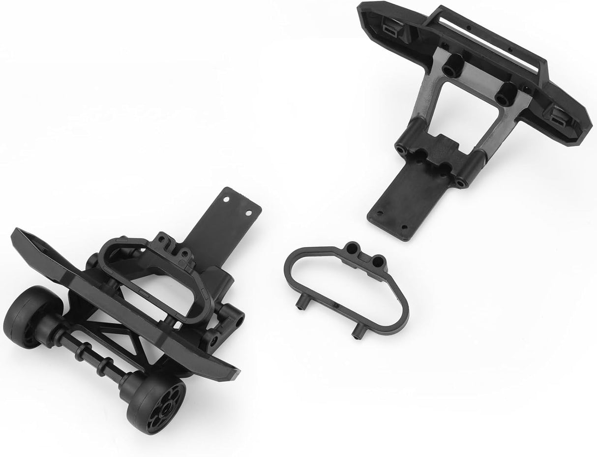 HAIBOXING 1/12TH Scale RC Cars Parts, Brusless RC Trucks Replacement Front Bumper/Brace/Rear Bumper and Wheelie Bar Apply to HBX 903A(90102V)