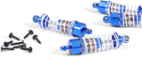 HAIBOXING 1/16 RC Cars Spare Parts Full Aluminum Oil Shocks 4pcs, RC Trucks Upgraded Parts Apply to 16889 & 16890A & 16889A (16HOP1)