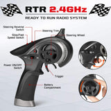 HAIBOXING 18859(Blue) 1/18 Brushed RC Truck with 2 Batteries