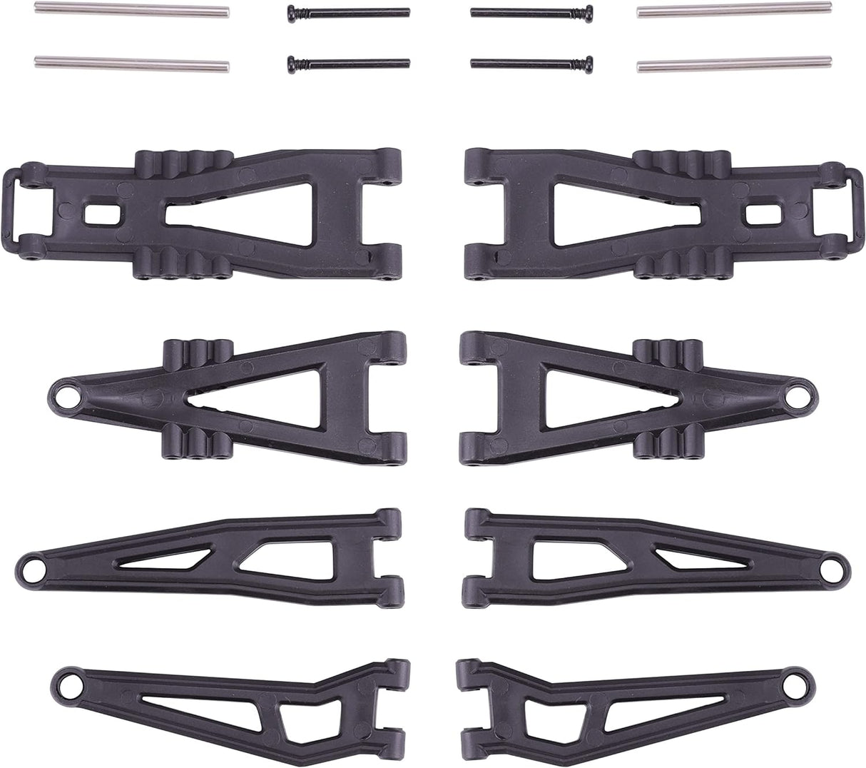 HAIBOXING RC Car Spare Parts Rear Upper/Lower Suspension Arms(Full Set) with Front&Rear Upper and Lower Suspension Arm Hinge Pins Apply to 903 & 903A & 905(90113)