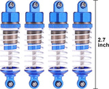 HAIBOXING 1/16 RC Cars Spare Parts Full Aluminum Oil Shocks 4pcs, RC Trucks Upgraded Parts Apply to 16889 & 16890A & 16889A (16HOP1)