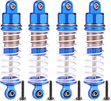 HAIBOXING RC Cars Spare Parts Full Aluminum Oil Shocks 4pcs, 1/18 RC Trucks Replacement Parts Apply to 2021 New Version 18858 & 18859 &18859A (18HOP1)