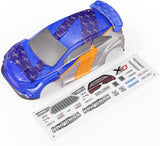 HAIBOXING Remote Control Car Spare Parts,1/18TH Drift RC Car Body Shell Blue Replacement Part Apply to 2197 (2197B01)
