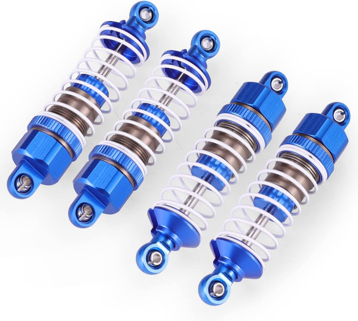 HAIBOXING 1/16 RC Cars Spare Parts Full Aluminum Oil Shocks 4pcs, RC Trucks Upgraded Parts Apply to 16889 & 16890A & 16889A (16HOP1)