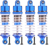 HAIBOXING 1/16 RC Cars Spare Parts Full Aluminum Oil Shocks 4pcs, RC Trucks Upgraded Parts Apply to 16889 & 16890A & 16889A (16HOP1)