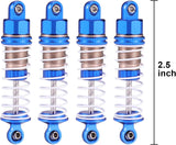HAIBOXING RC Cars Spare Parts Full Aluminum Oil Shocks 4pcs, 1/18 RC Trucks Replacement Parts Apply to 2021 New Version 18858 & 18859 &18859A (18HOP1)