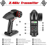 HAIBOXING 1/18 & 1/16 & 1/12TH Scale RC Car Spare Parts Brushless Radio Transmitter, Remote Control Trucks Accessories Apply to 18859A & 16890A & 903A (E770C)