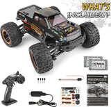 HAIBOXING 16889(Green) 1/16 Brushed RC Truck with 2 Batteries