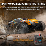 HAIBOXING 18858E(Orange) 1/18 Brushed RC Buggy with 2 Batteries