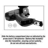 HAIBOXING E970&E972 2.4GHz Radio Controller and Waterproof Receiver for 1/18 Scale RC Cars