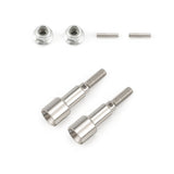HAIBOXING M16107 Rear Metal Wheel Shafts +Pins+Lock Nut M4 for HBX2105,16889,16890A,16890SA