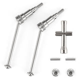 HAIBOXING 1/18 RC Cars Metal Front Universal Shafts & Metal Diff. Cups & Pins Apply to 2021 New Version 18859A & 18859 & 18858 & 18868 (M1903+T002)