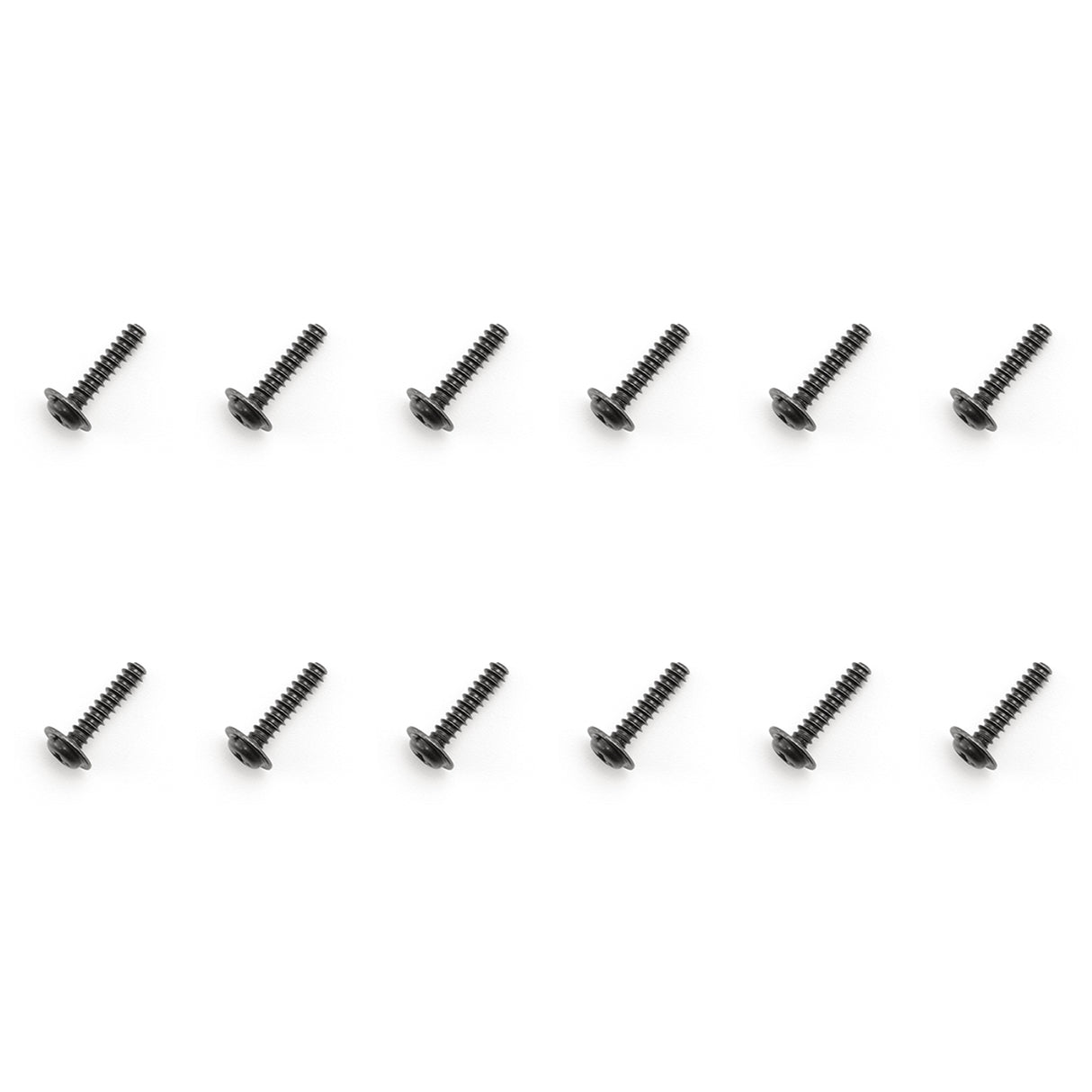 HAIBOXING S227 Flange Head Self Tapping Screws (12P) PWTHO2.6*12mm for HBX2995,903 903A 905 2997A 16889 16890A 16890SA,18859E,18858E,18872,18856