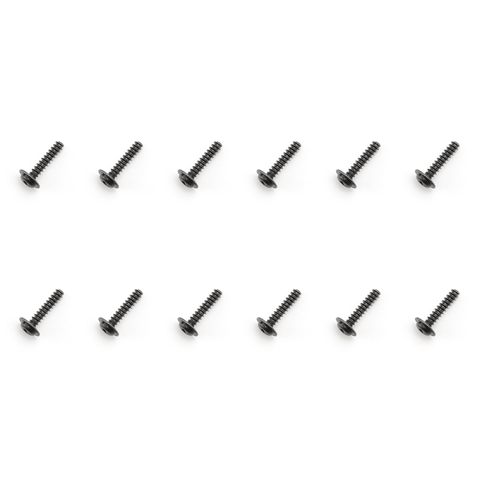HAIBOXING S227 Flange Head Self Tapping Screws (12P) PWTHO2.6*12mm for HBX2995,903 903A 905 2997A 16889 16890A 16890SA,18859E,18858E,18872,18856