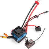 HAIBOXING 1/12TH Scale RC Car Spare Parts, Brushless Remote Control Truck Replacement 45A Brushless ESC and 2.4GHz Receiver w/Bind Plug Apply to 2997A(T2704 & E780)