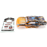 HAIBOXING P1868 Stadium Truck Body(Orange)+Decal Sheet for HBX18858E